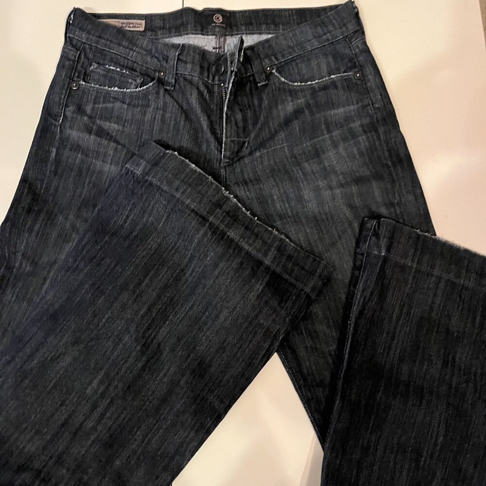 Citzens of‎ Humanity Liberty Medium Rise Bell Bottom Dark Wash Jeans Size 28 💗
